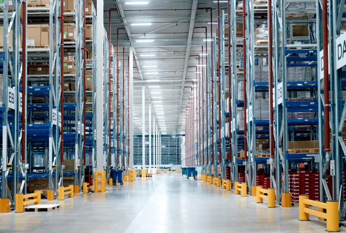 Automotive warehouse